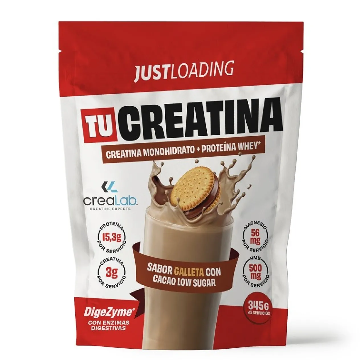Créatine + Protéine Whey Cookie