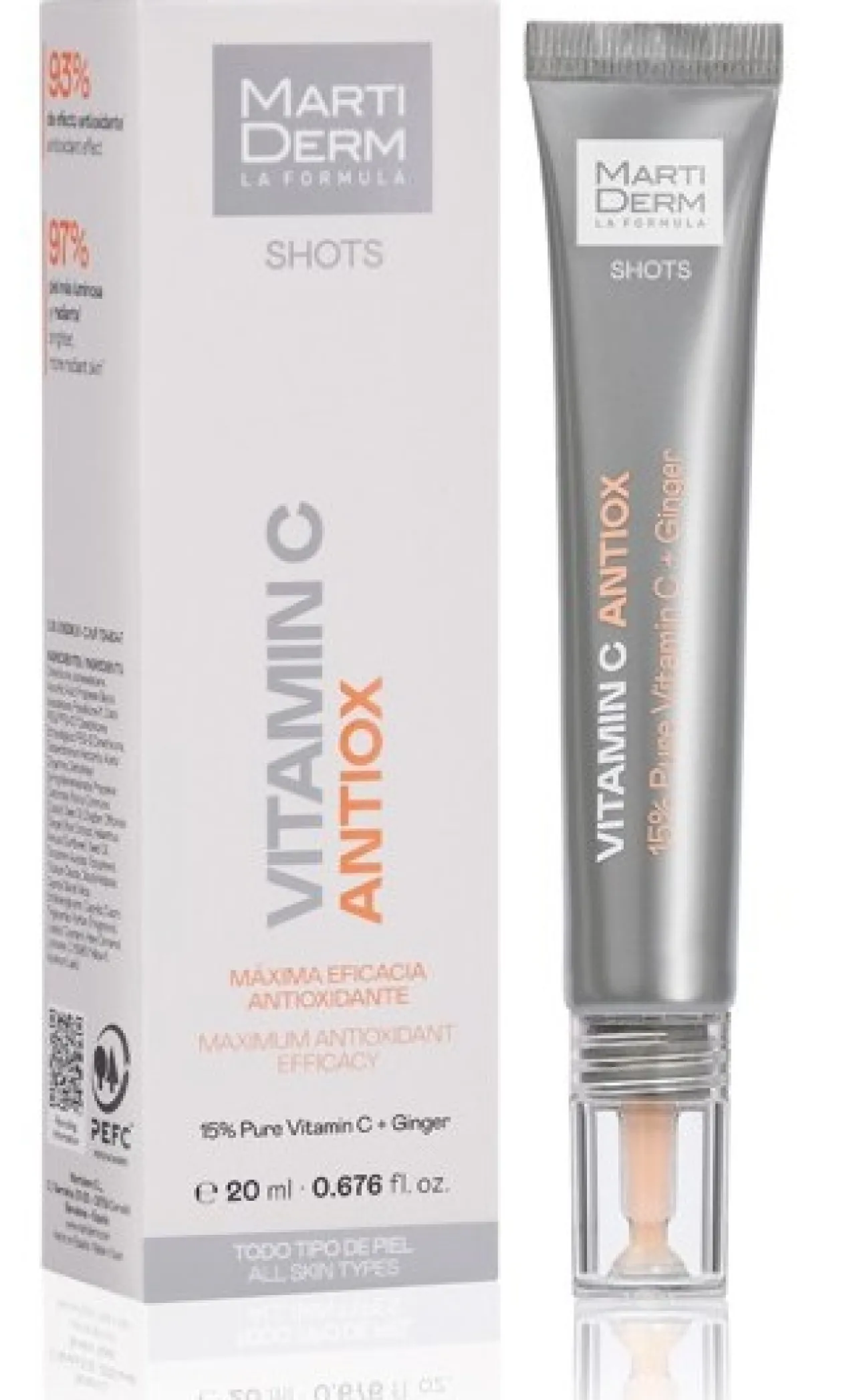 Crème antioxydante Shots Vitamin C Antiox