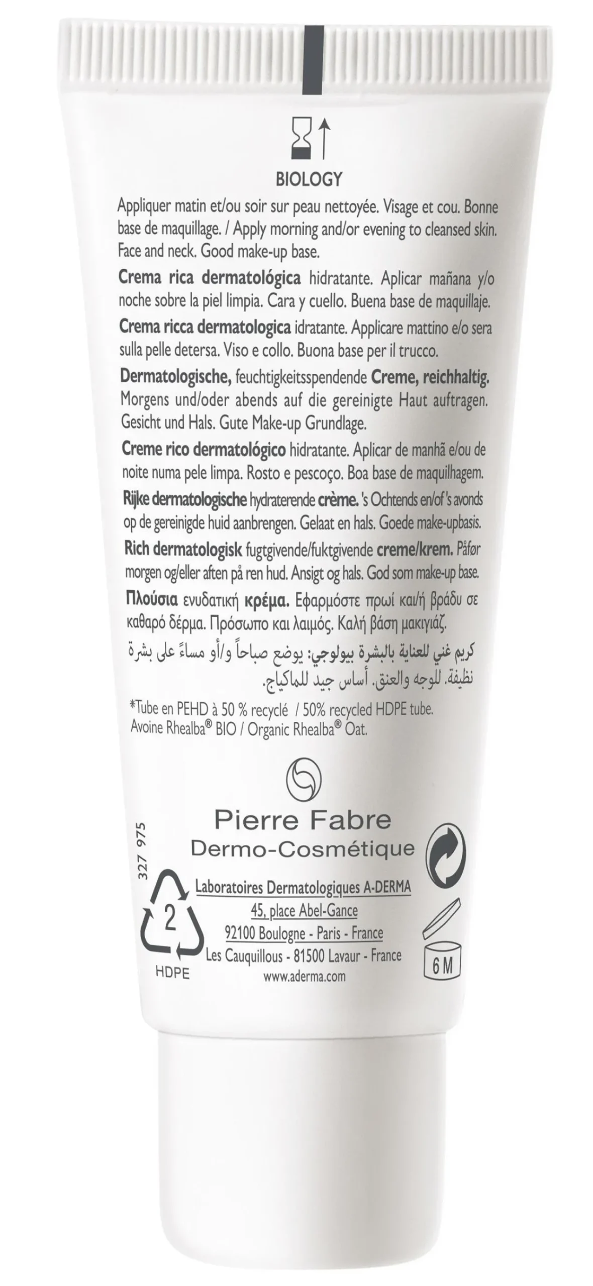 Crème Biology Rica