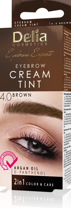 Crème Colorante pour Sourcils à l’Huile d’Argan