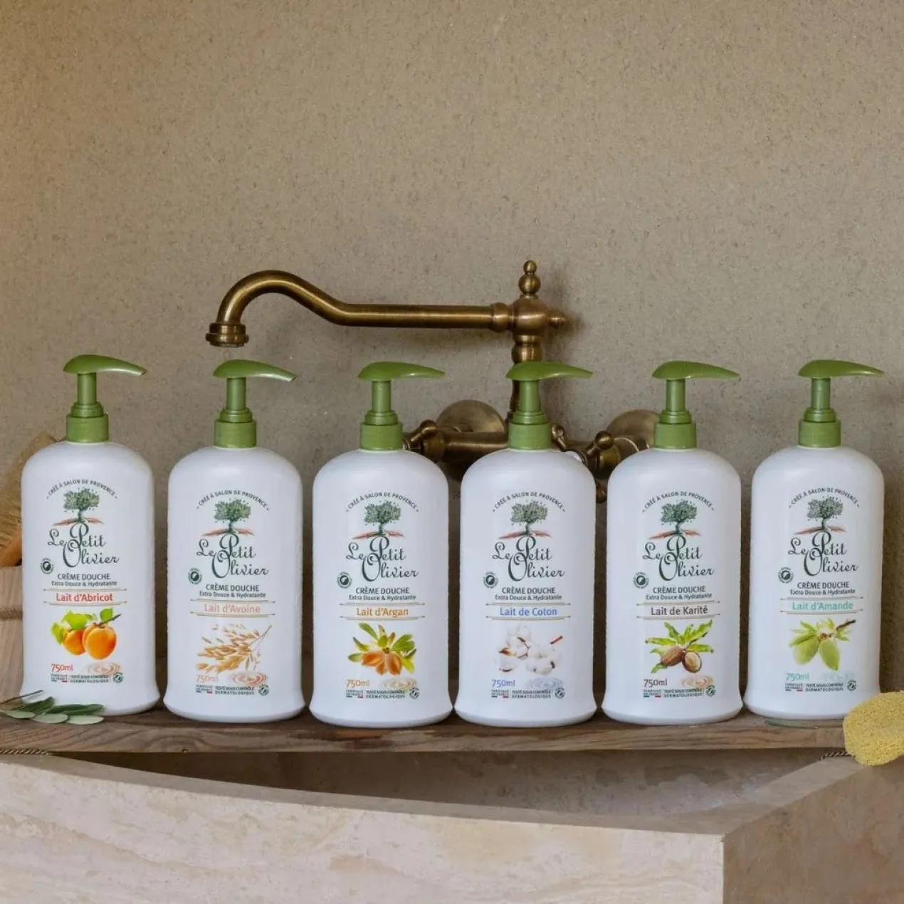 Crème de Douche au Lait d'Argan