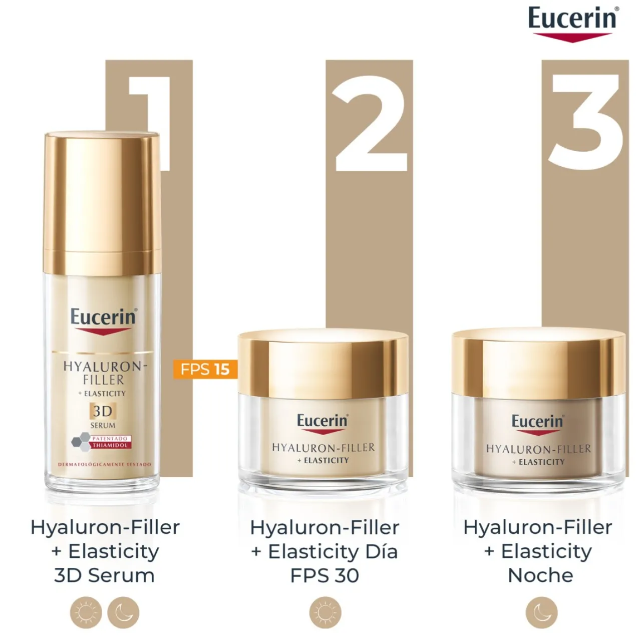 Crème de Jour Hyaluron-Filler + Elasticity SPF 15