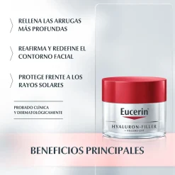 Crème de Jour Hyaluron-Filler & Volume Lift SPF 15 Peau Sèche