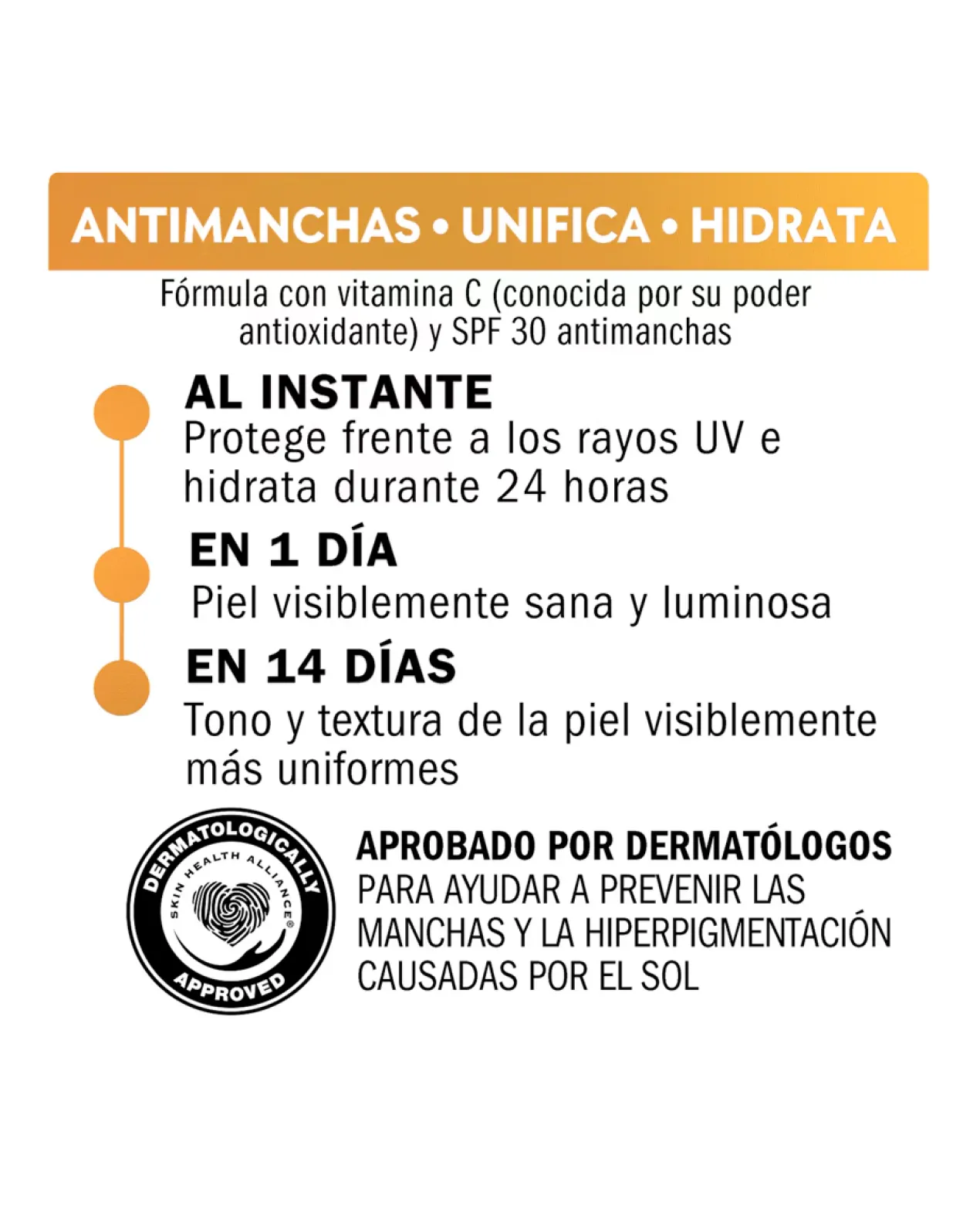 Crème de Jour Hydratante à la Vitamine C SPF30