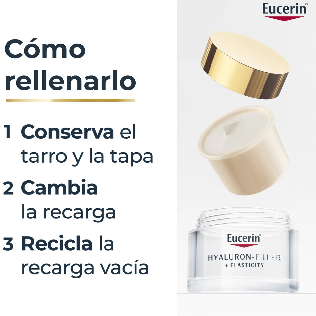 Crème de Jour Recharge Hyaluron-Filler + Elasticity SPF30