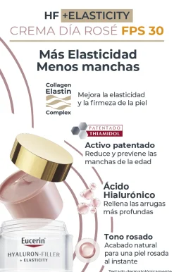 Crème de Jour Rosé Hyaluron-Filler + Elasticity SPF30 + Recharge