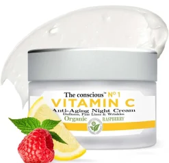 Crème de Nuit Anti-Âge à la Vitamine C