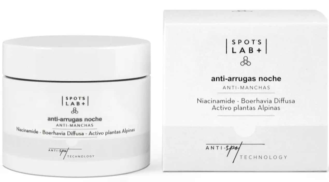 Crème de nuit anti-rides et anti-taches