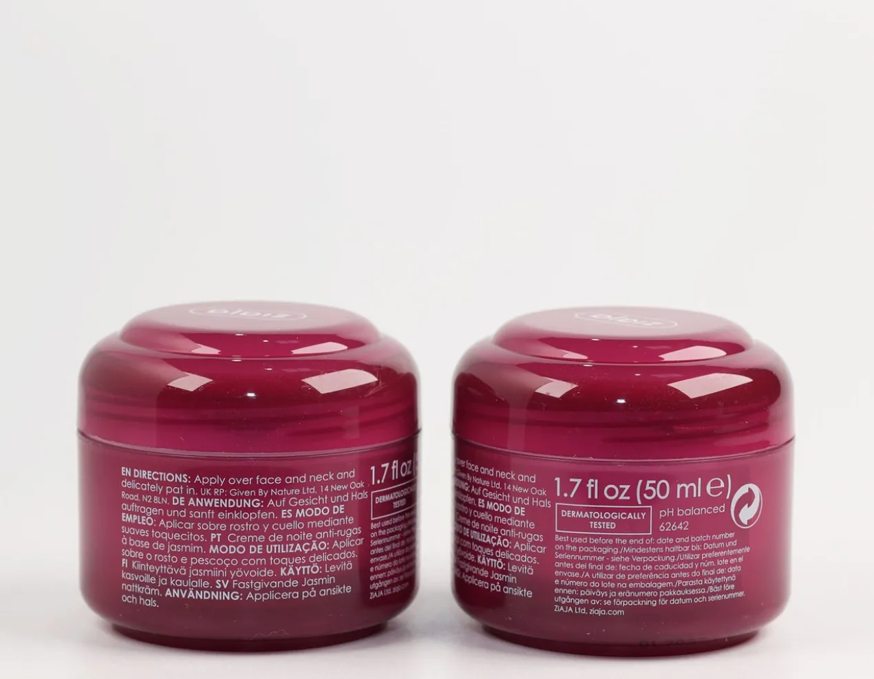 Crème de Nuit Anti-Rides Jasmin