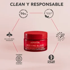 Crème de nuit réparatrice effet lifting