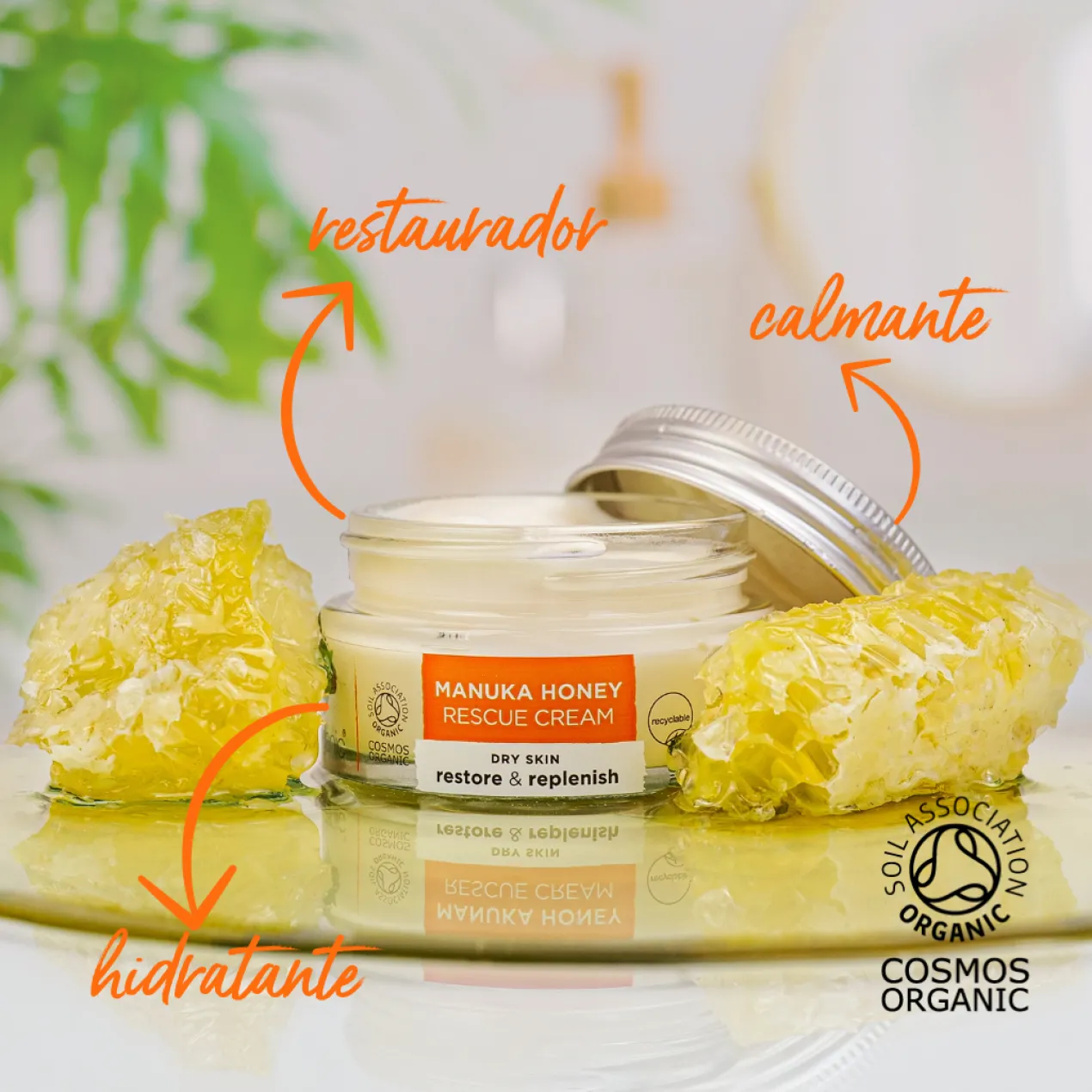 Crème de Sauvetage au Miel de Manuka
