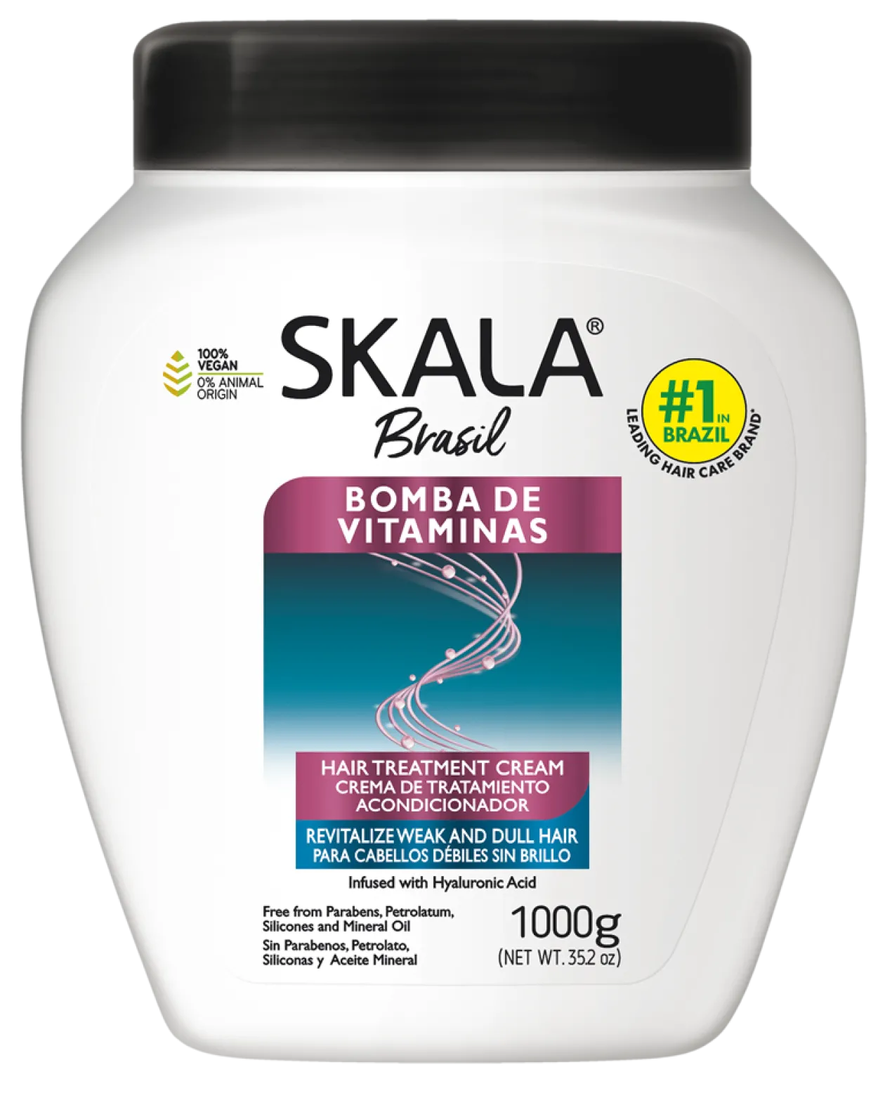Crème de Soin Après-shampoing Bombe de Vitamines