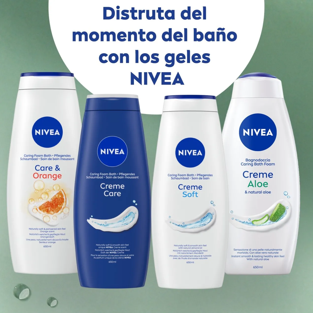 Crème douche Aloe