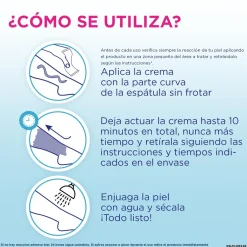 Crème Dépilatoire Tube Peaux Sensibles