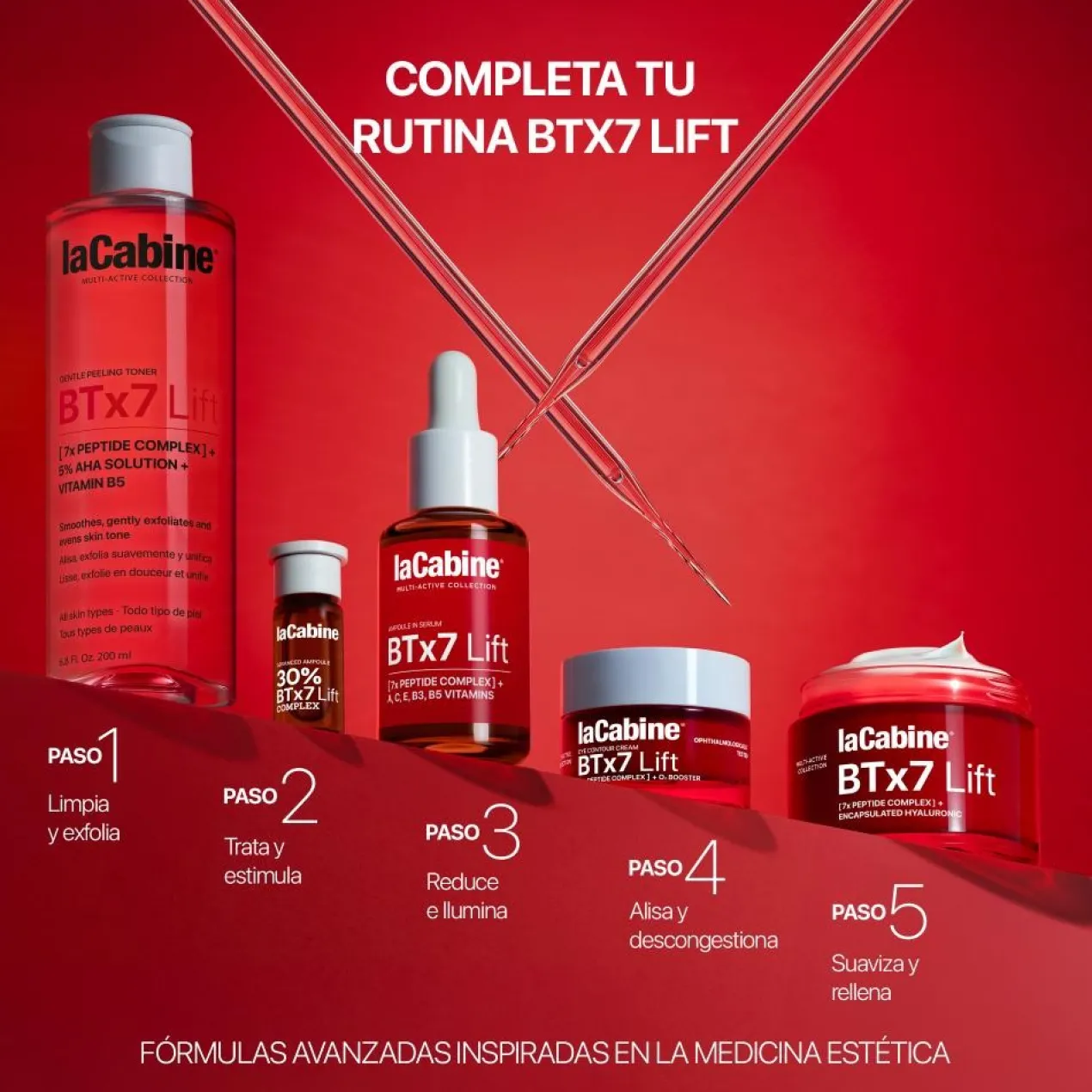 Crème Fluide Visage Solaire BTx7 SPF50