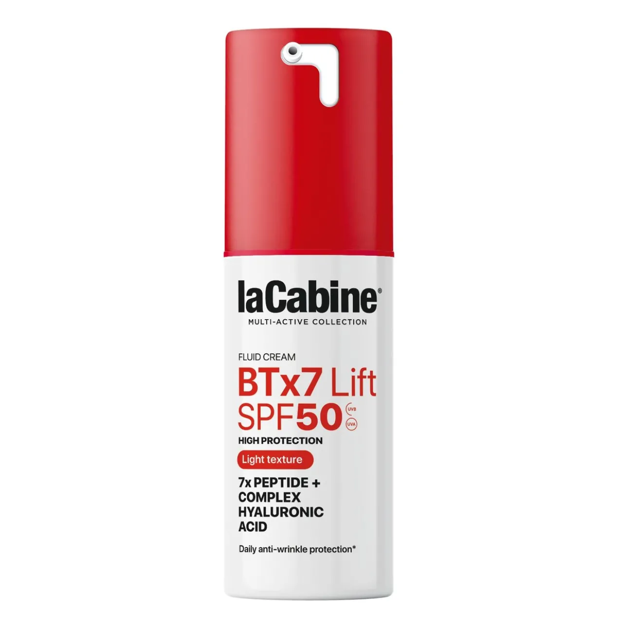 Crème Fluide Visage Solaire BTx7 SPF50