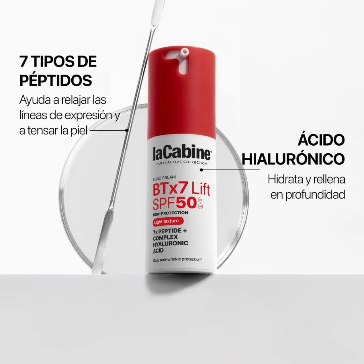 Crème Fluide Visage Solaire BTx7 SPF50