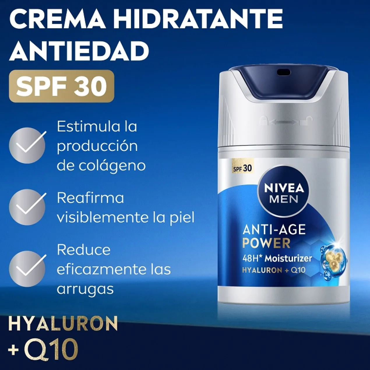 Crème Hydratante Anti-Age Power SPF30