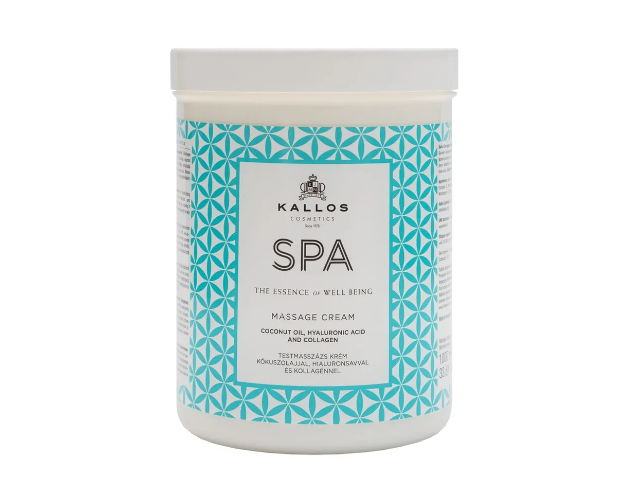 Crème Hydratante de Massage Spa