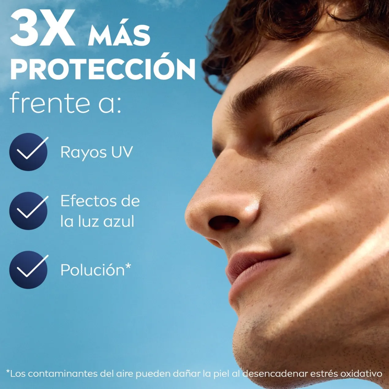 Crème Hydratante Nivea MEN Sensitive SPF30