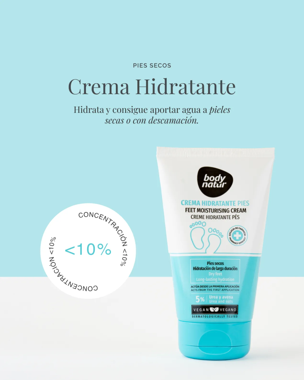 Crème Hydratante Pieds