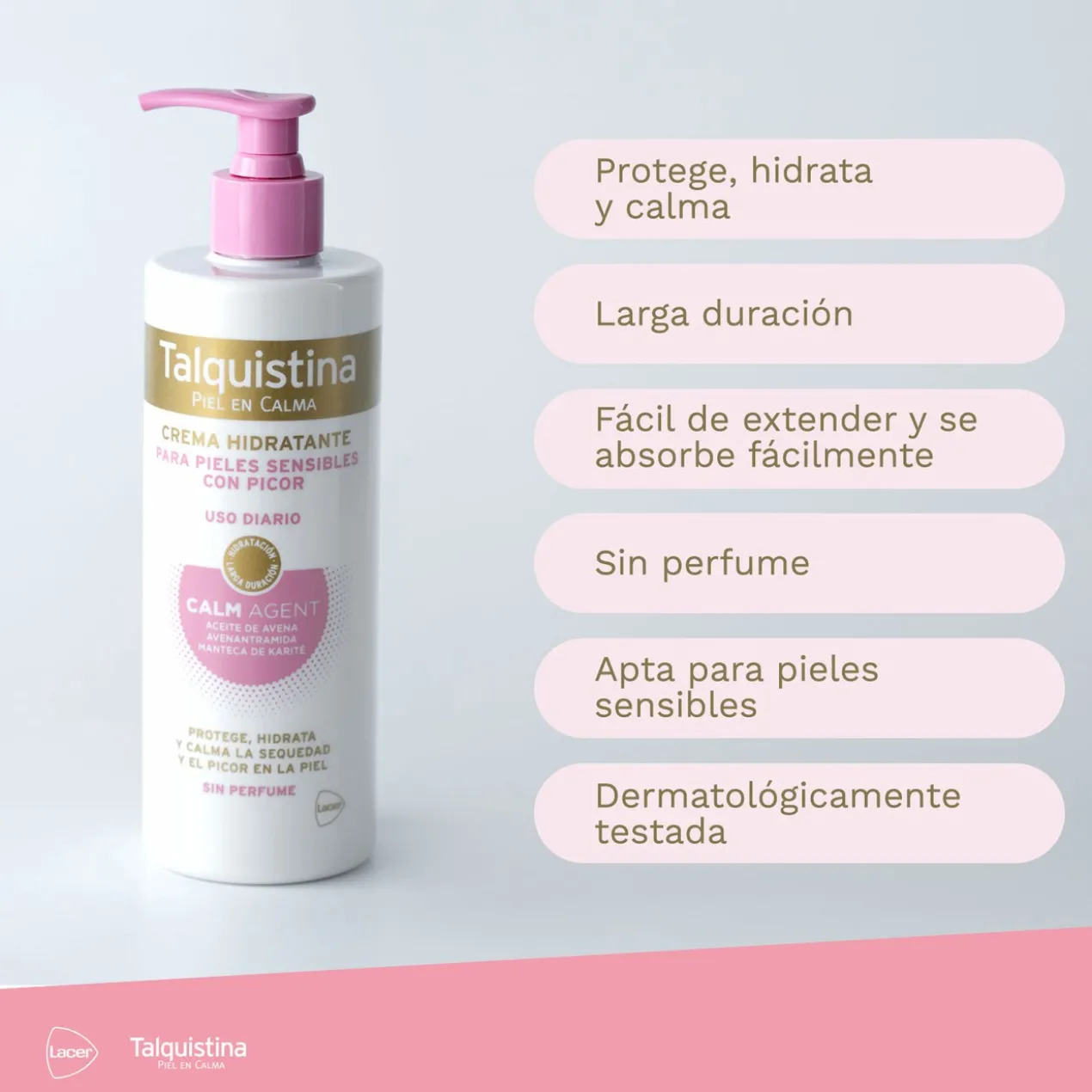 Crème hydratante Talquistina Peau Apaisée