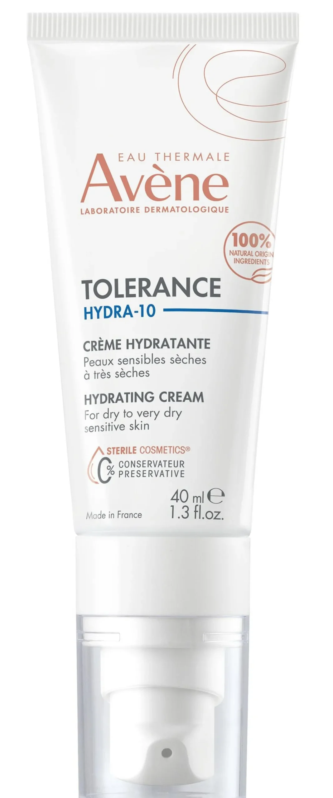Crème hydratante Tolerance Hydra 10