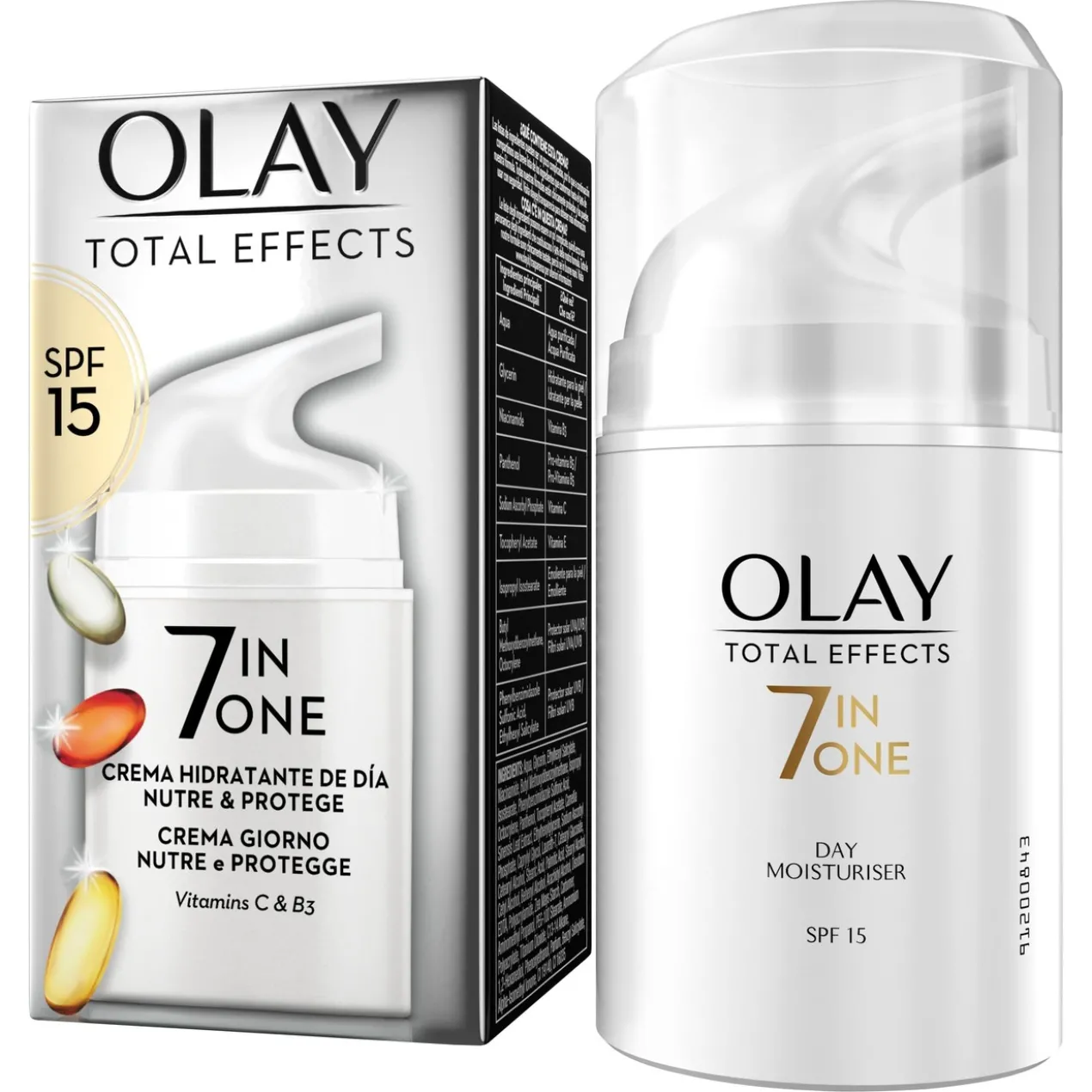 Crème hydratante Total Effects 7en1 SPF15