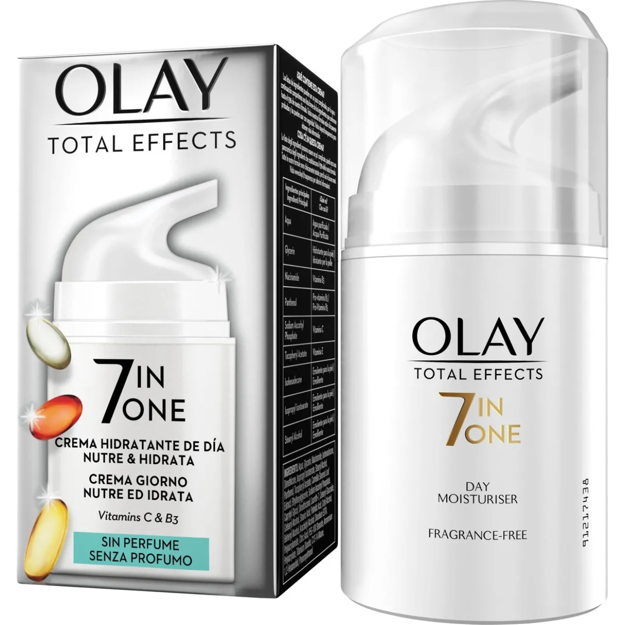 Crème hydratante Total Effects 7en1 SPF15
