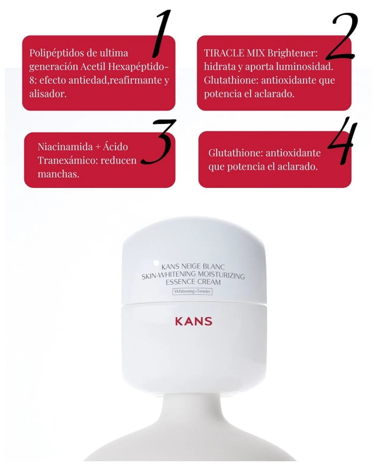 Crème Illuminatrice Anti-Taches aux Polypeptides