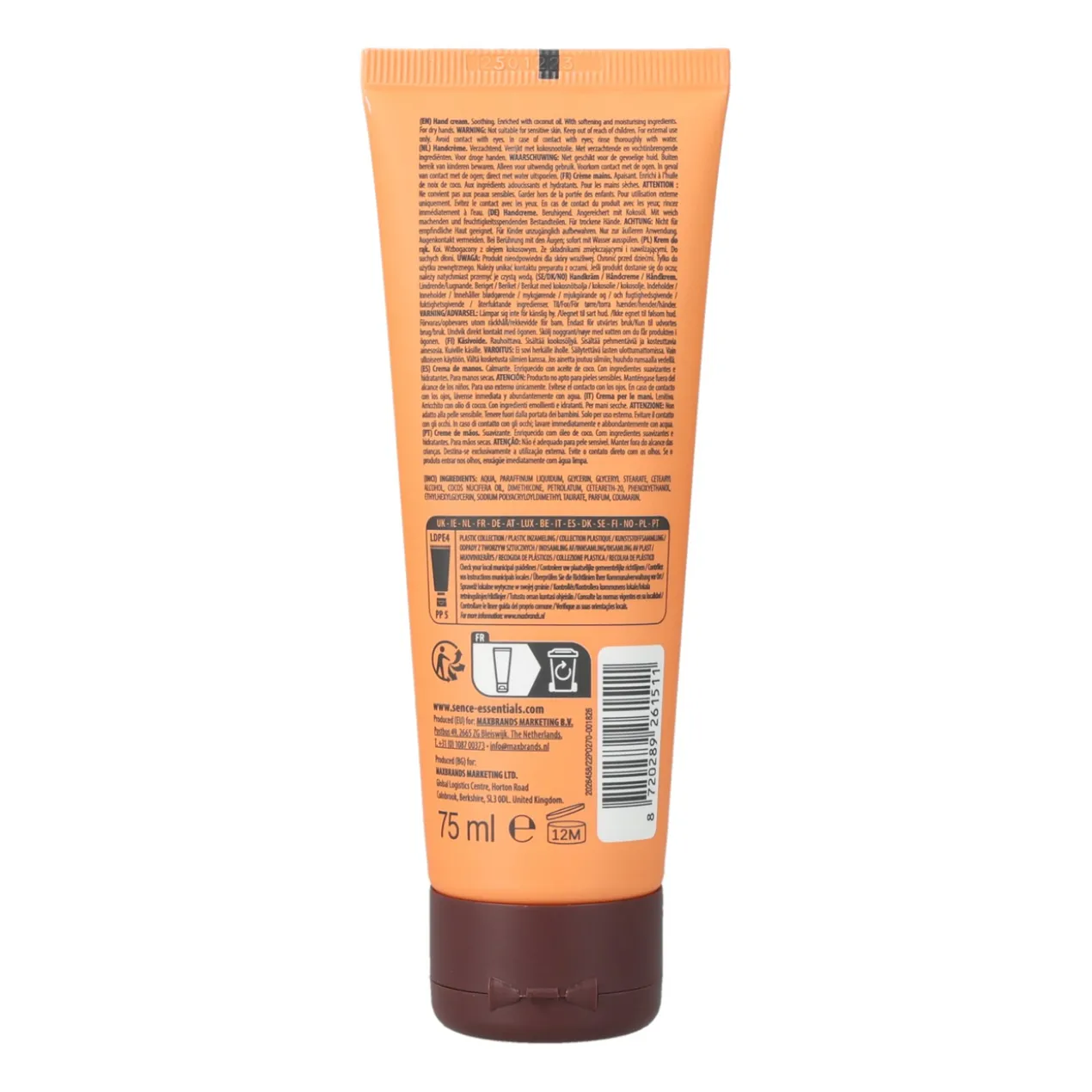 Crème mains au coco nourrissante et parfumée