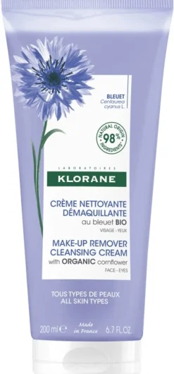 Crème Nettoyante Démaquillante à la Centaurée Bio