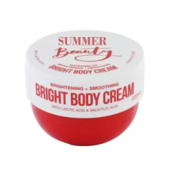 Crème pour le Corps Illuminatrice et Adoucissante avec Acide Lactique