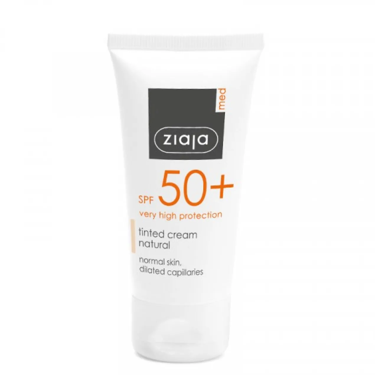 Crème Protectrice Visage avec Couleur Naturelle SPF50+
