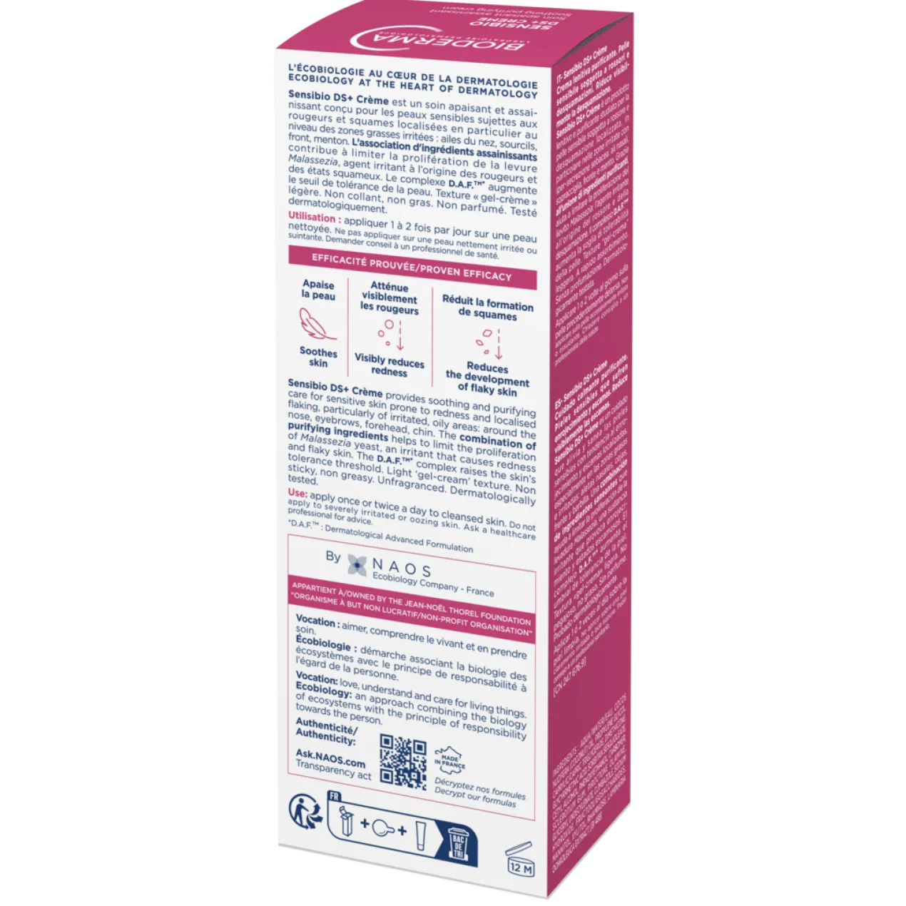 Crème Sensibio DS+