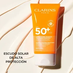 Crème Solaire Anti-Âge Haute Protection SPF 50+ pour le corps