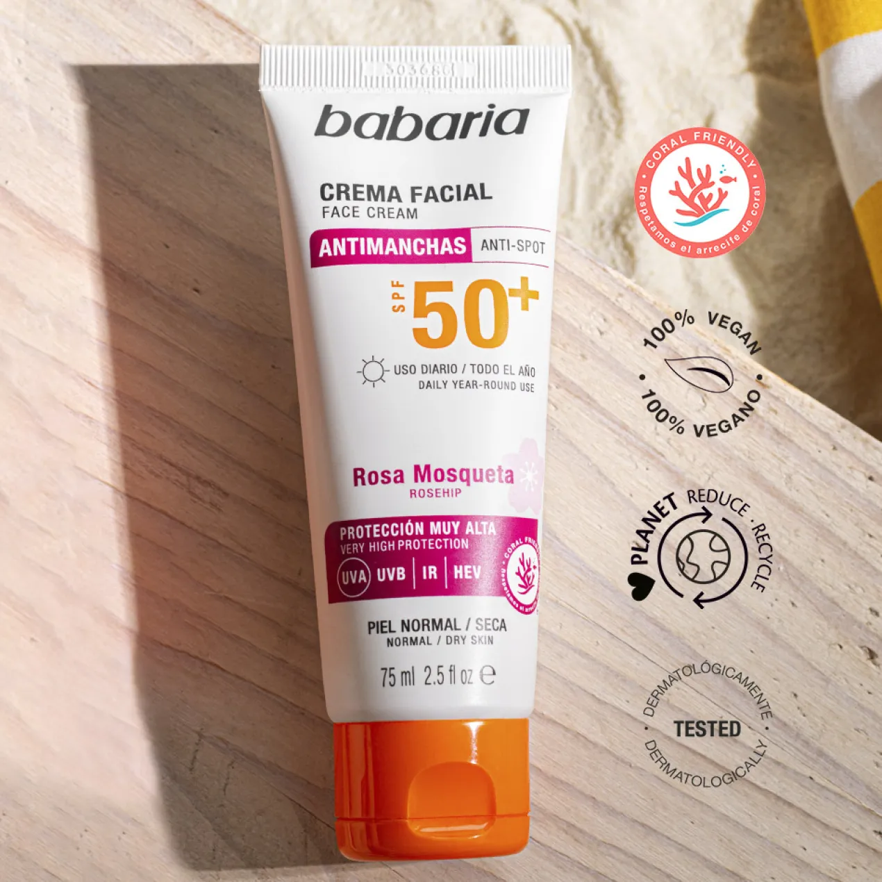 Crème Solaire Anti-Taches
