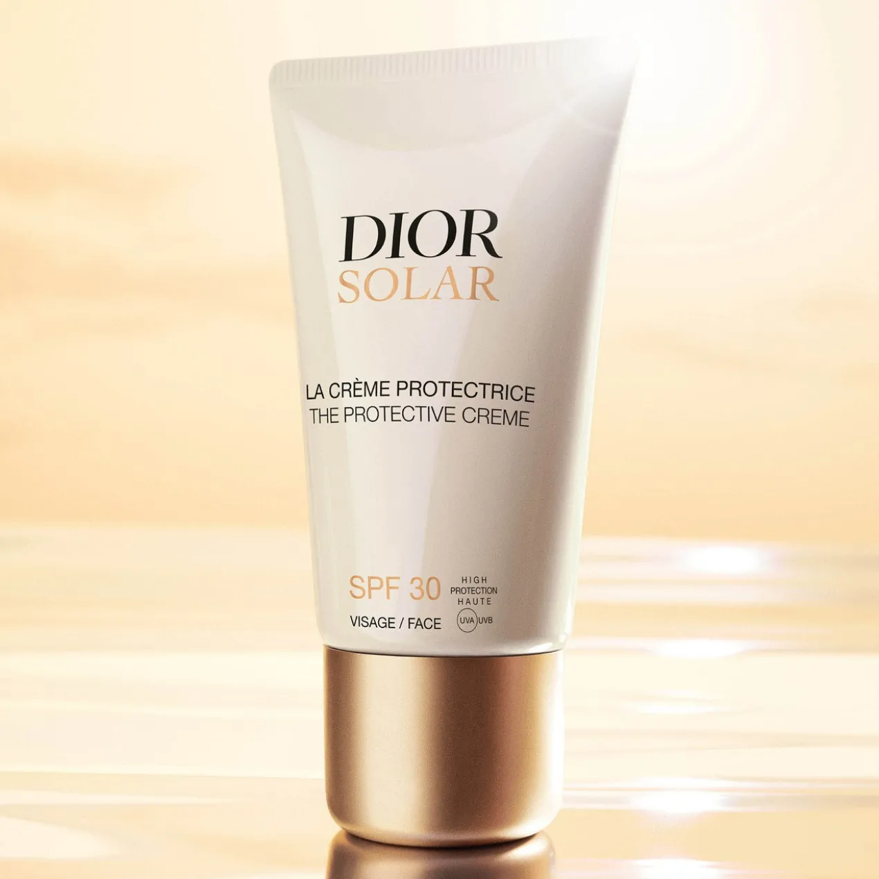 Crème Solaire Haute Protection pour le Visage