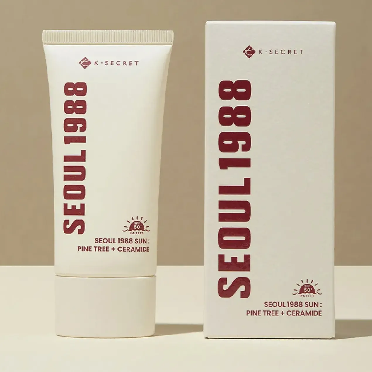 Crème Solaire Pine Tree + Ceramide SPF50+