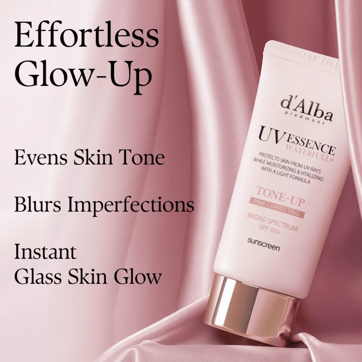 Crème solaire Tone Up SPF50+