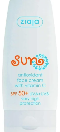 Crème Solaire Visage Antioxydante SPF 50