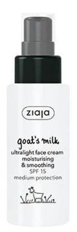 Crème Ultralight au Lait de Chèvre SPF15