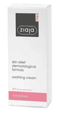 Crème visage apaisante anti-rougeurs