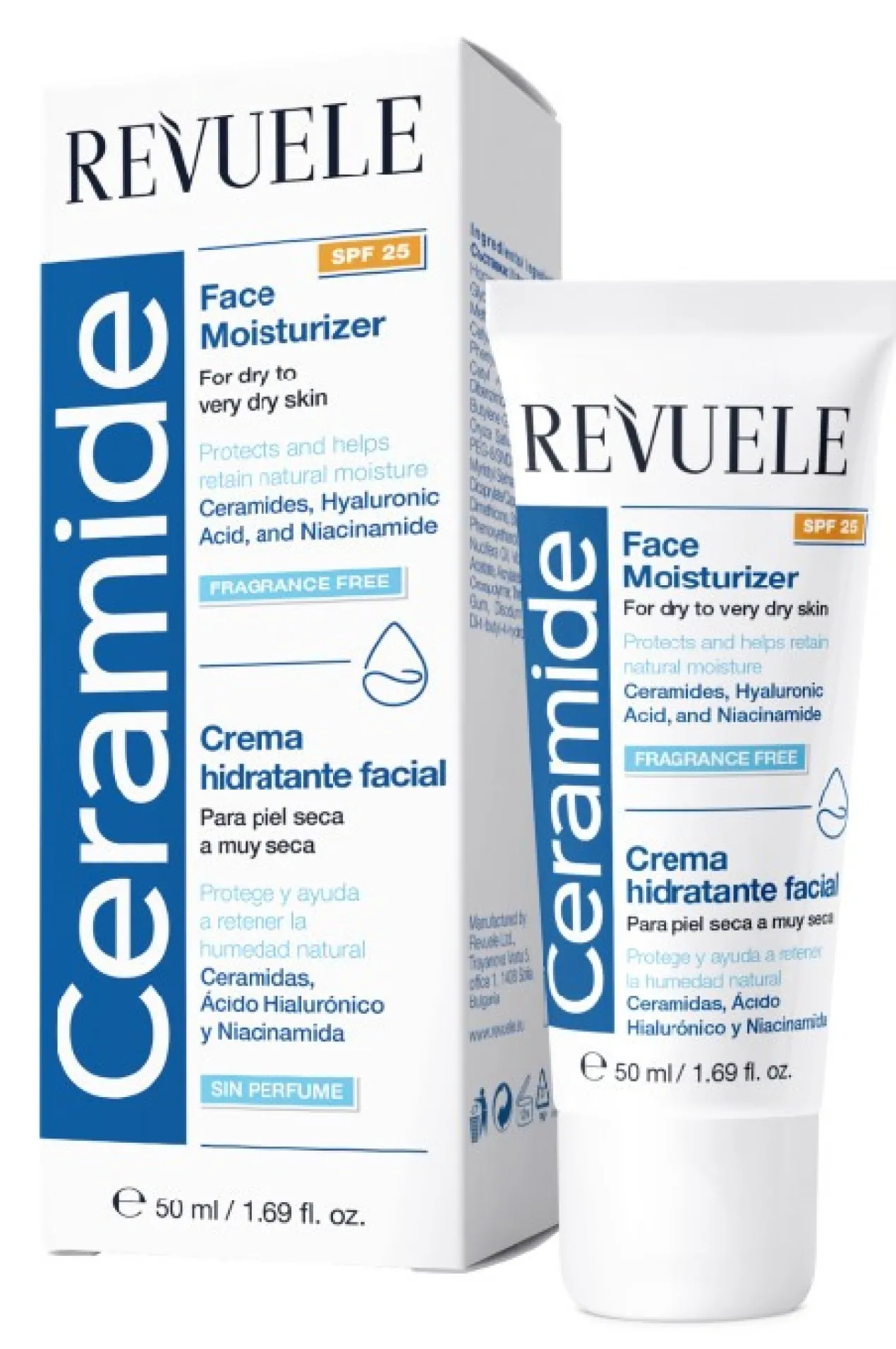 Crème Visage aux Céramides SPF25