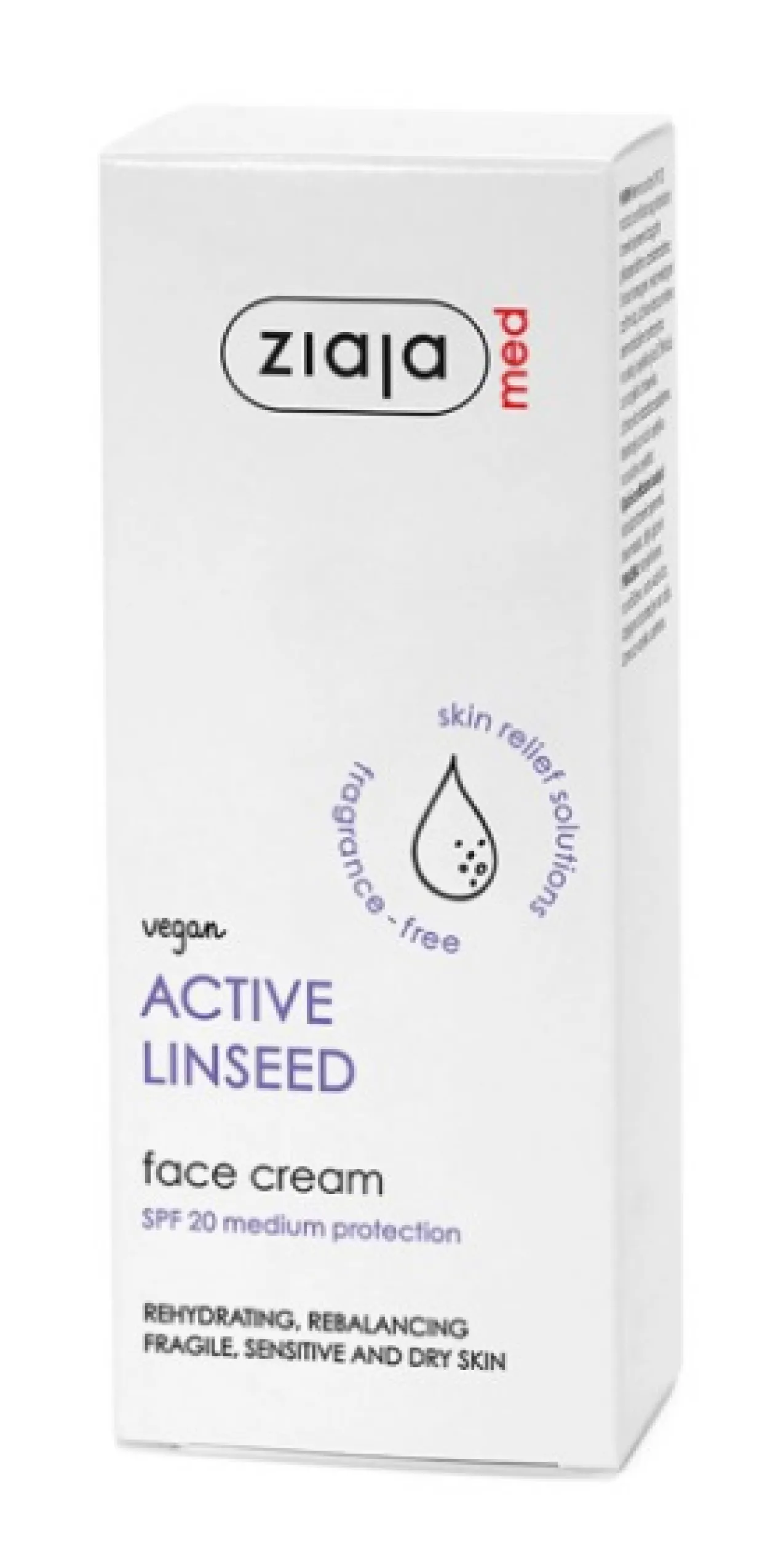 Crème Visage Graines de Lin SPF20+