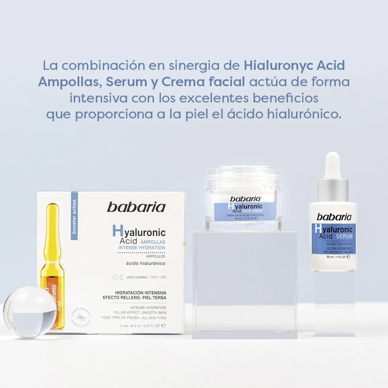 Crème Visage à l'Acide Hyaluronique Ultra Hydratante