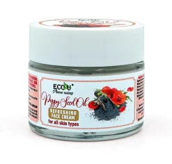 Crème visage rafraîchissante à la graine de pavot