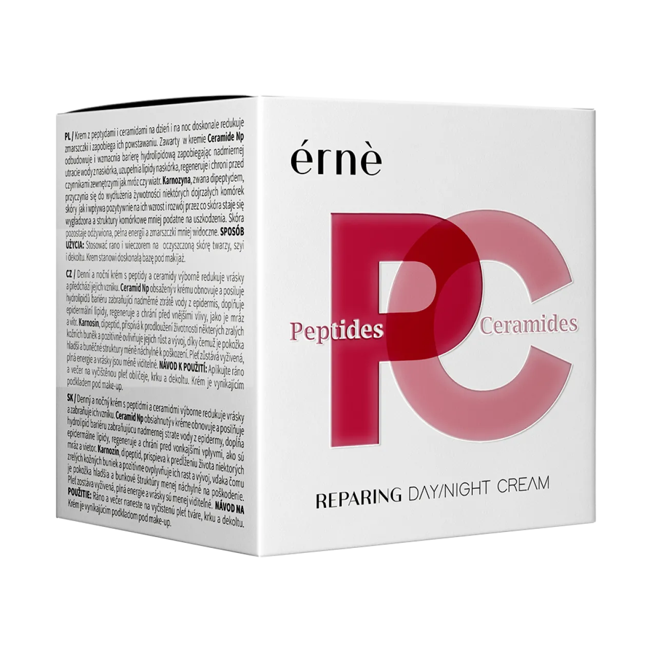 Crème Visage Réparatrice aux Peptides et aux Céramides