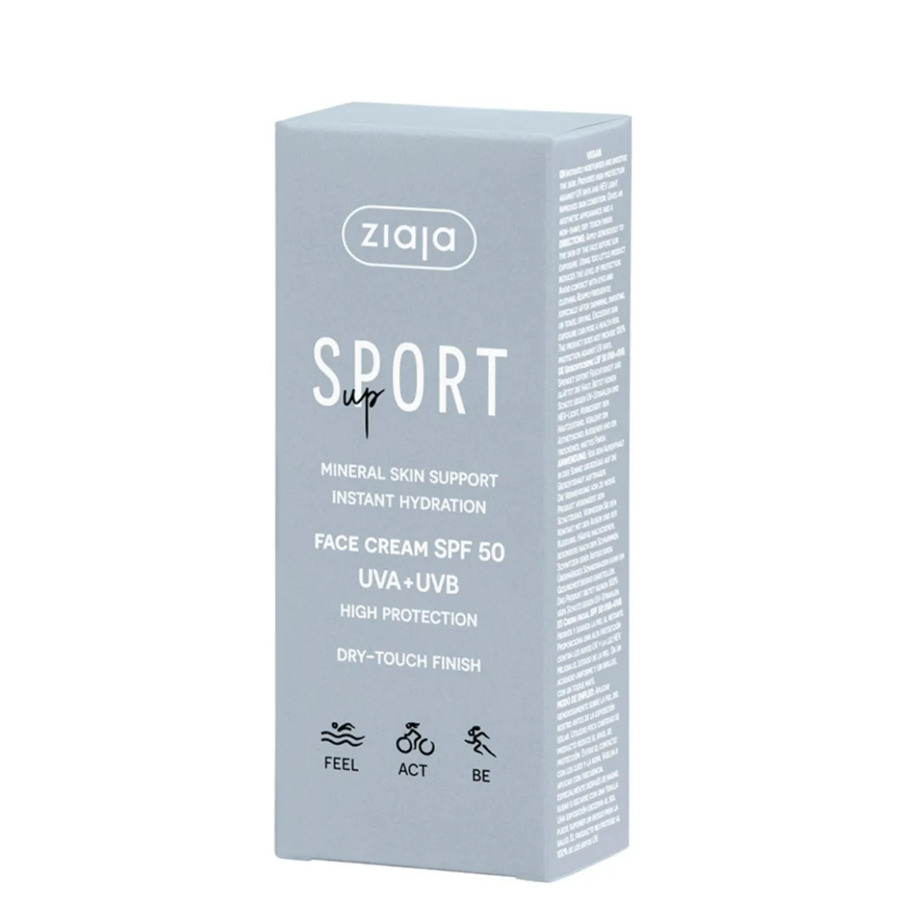 Crème visage sport SPF 50