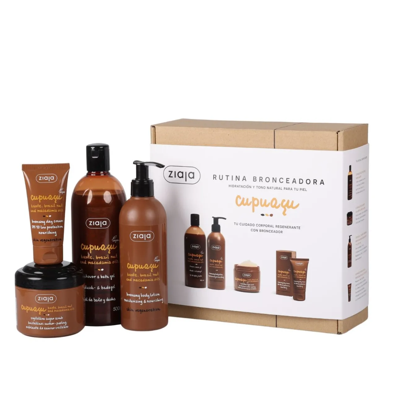 Cupuaçu Set Routine Bronzage